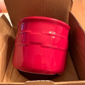 Longaberger Pottery 1 pint Crock